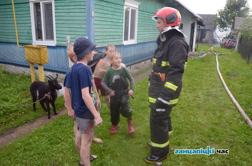Пожар в Ганцевичах, 7 июня 2019 года