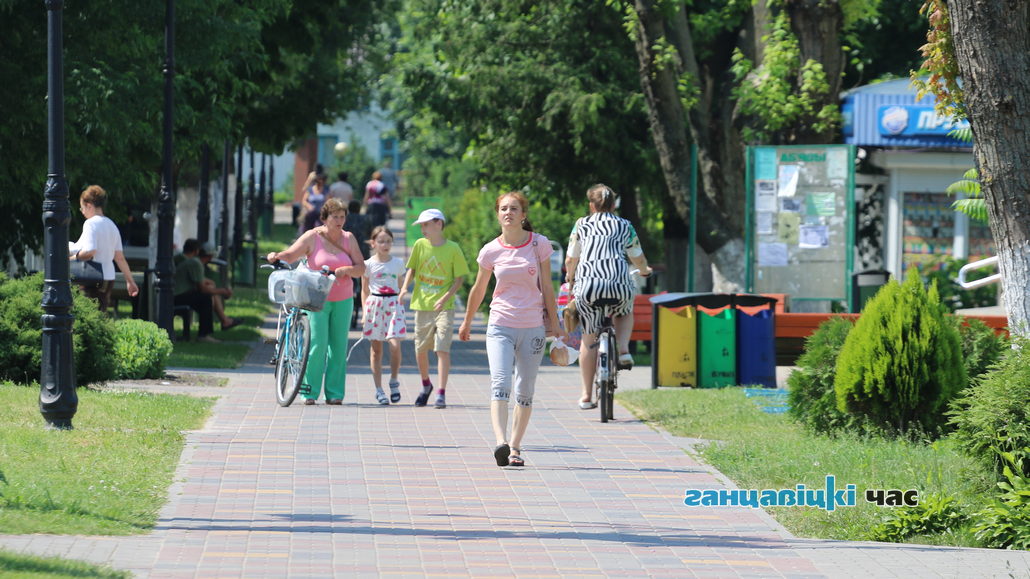 Жаркие дни в Ганцевичах