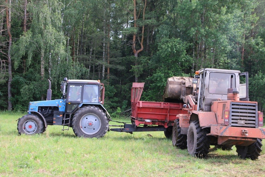 Навоз от водозабора убрали в Ганцевичах после публикации