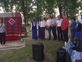 На свяце вёскі ў Дзяніскавічах весялілі кругаўцы (фота)