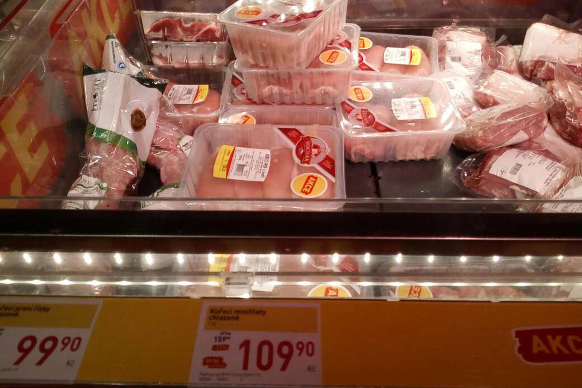 Цены в магазинах Праги.