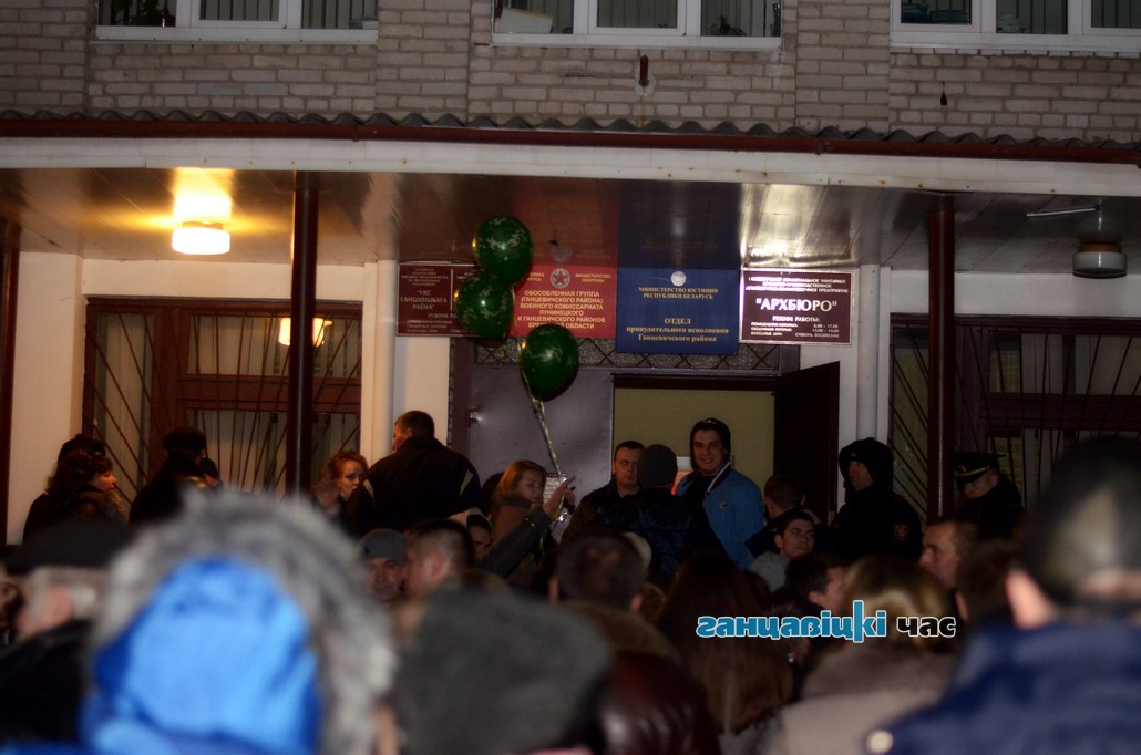 В Ганцевичах отправили последнюю партию новобранцев осеннего призыва к местам службы, 27 ноября 2019 года