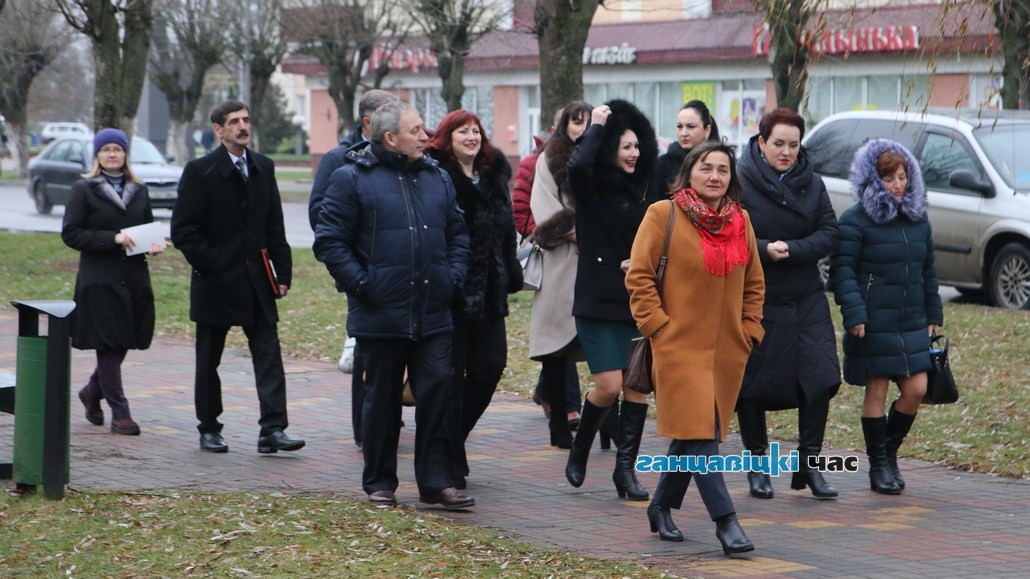Делегация из Молдовы в Ганцевичах, 9 декабря 2019 года