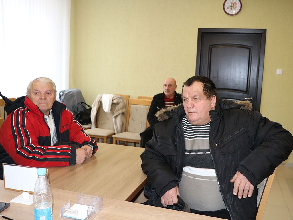 Приём у депутата парламента Людмилы Жолнерчик.