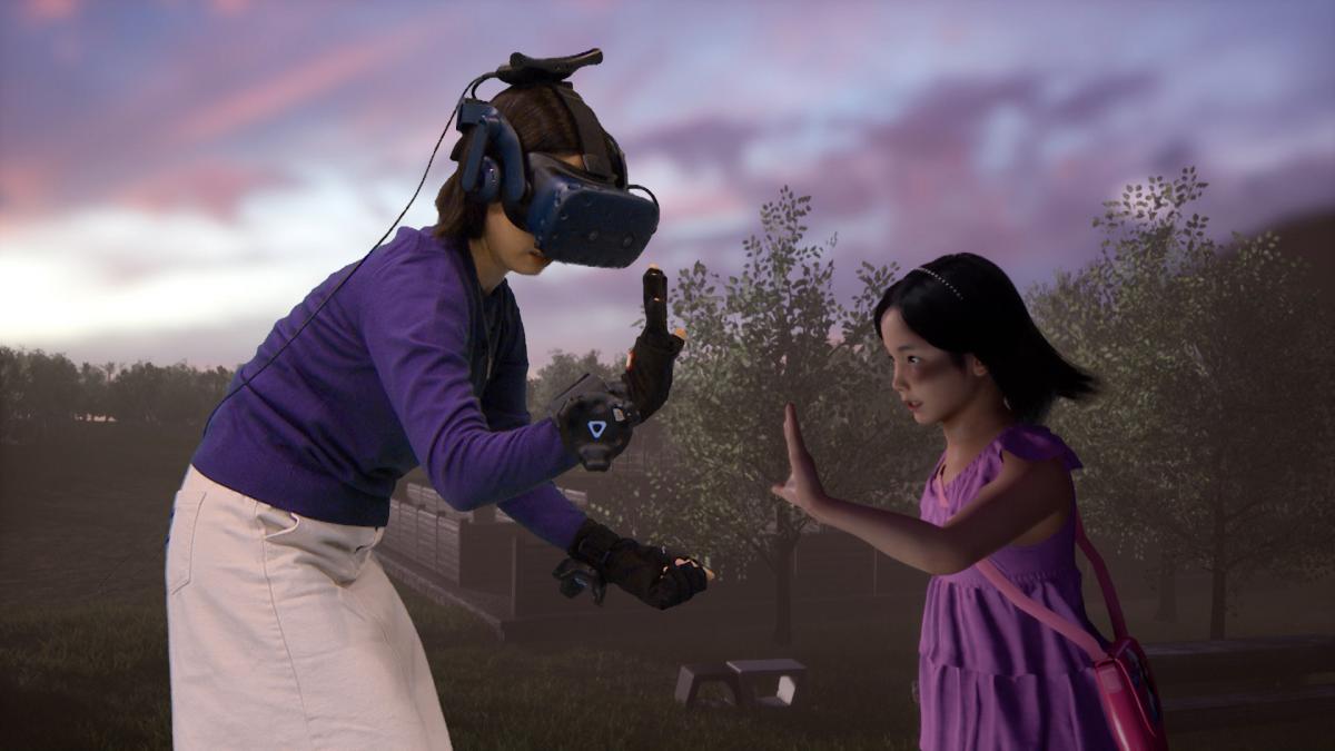 Трогательное видео: женщина встретилась с умершей дочерью благодаря VR-технологии