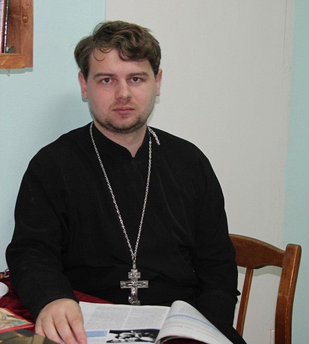 Святар Свята-Ціханаўскага храма Віталь Усцімчук