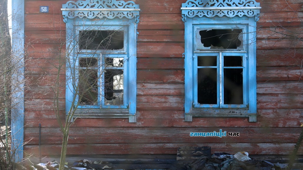 Пожар в Хотыничах: дом сгорел, хозяин - на принудительном лечении