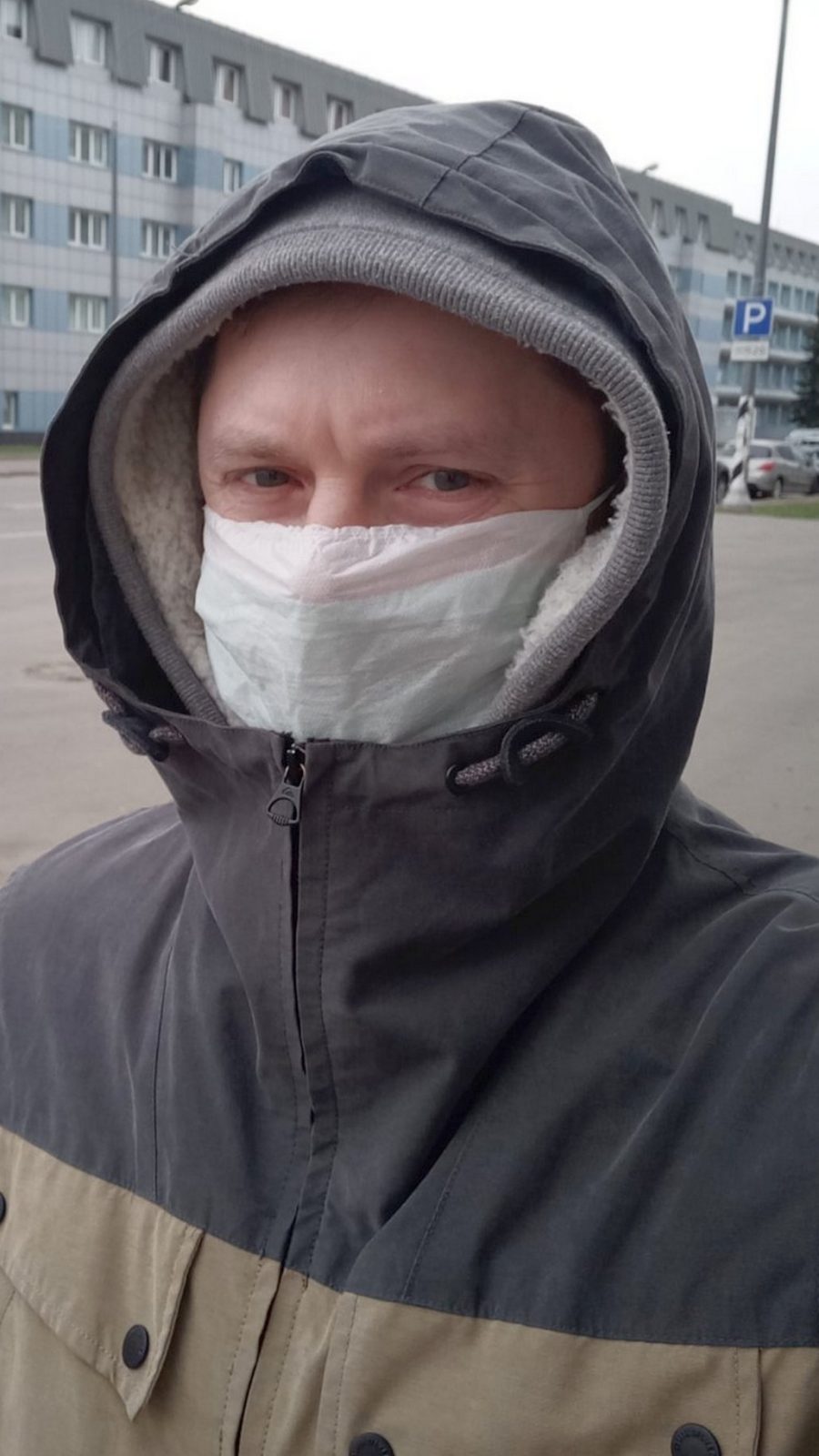 Перамяшчэнні толькі ў маске