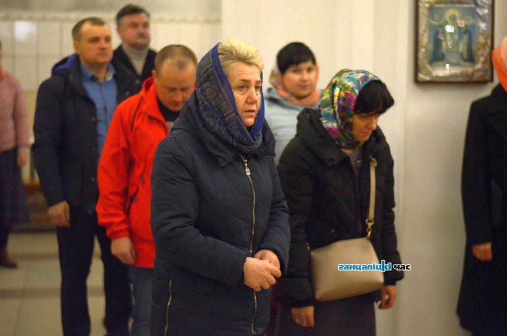 В Ганцевичах православные христиане встретили Пасху