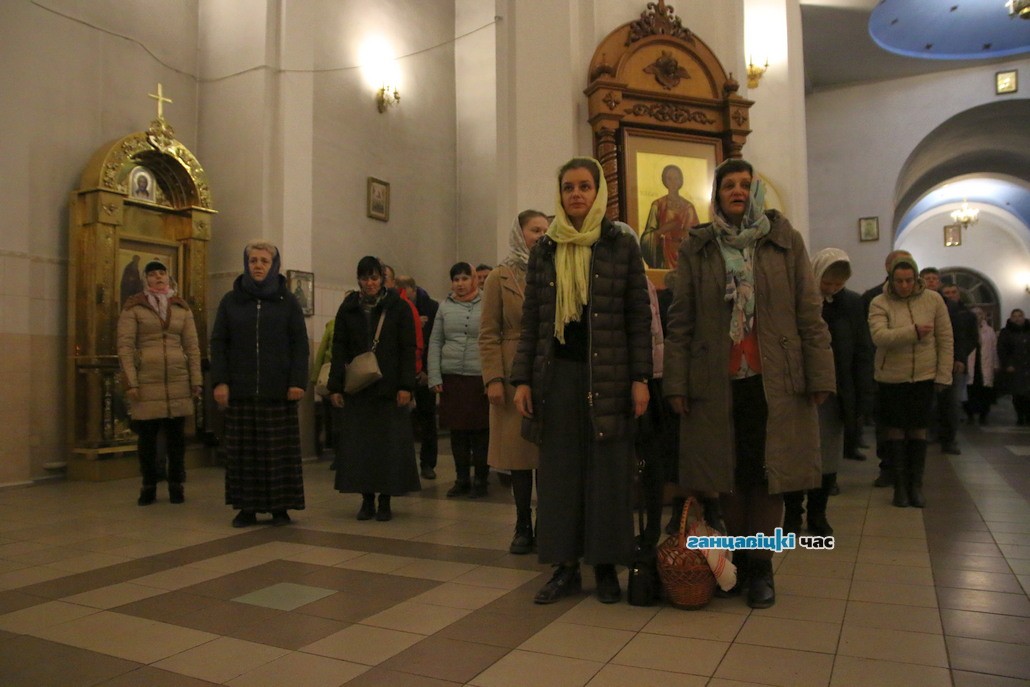 В Ганцевичах православные христиане встретили Пасху