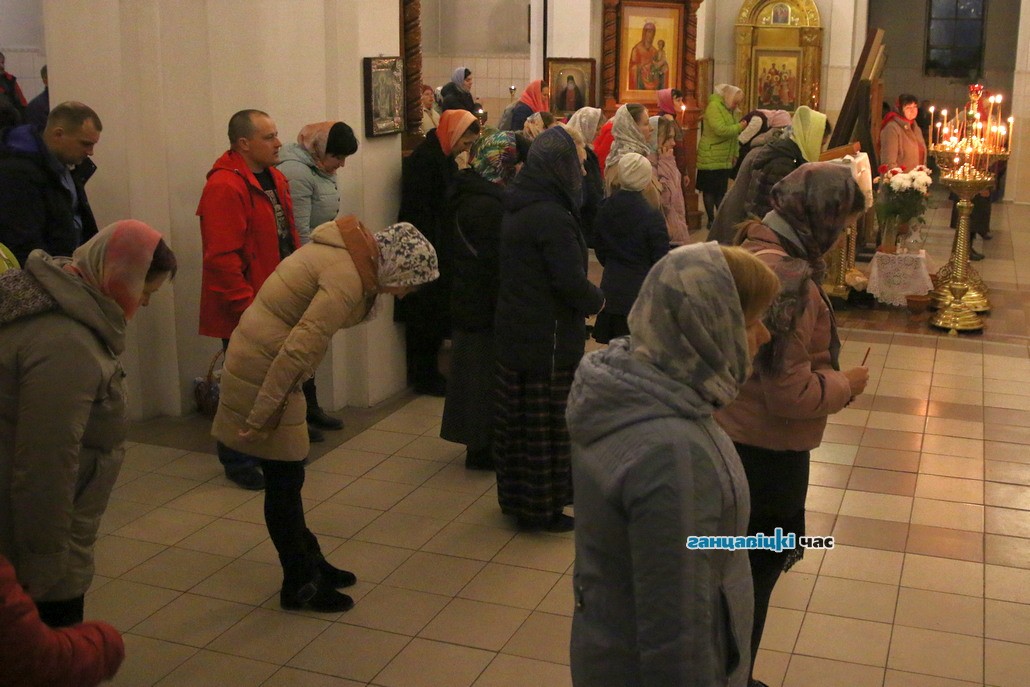 В Ганцевичах православные христиане встретили Пасху