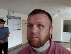 Журналиста Позняка избили при задержании в Ганцевичах