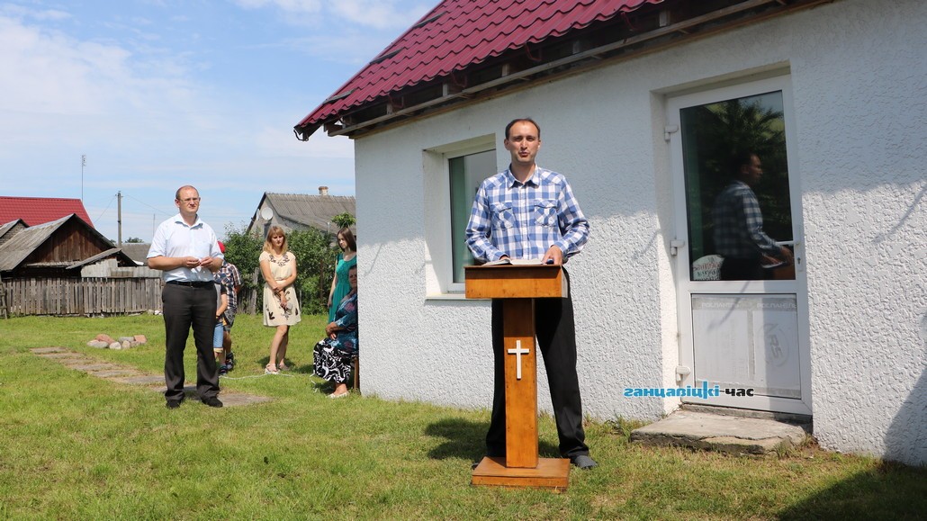 Крещение в Ганцевичской церкви ЕХБ «Преображение»
