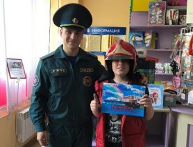 Ни дня без акции. Ганцевичские спасатели проводят акцию «В центре внимания – дети!»