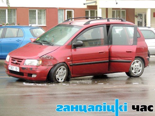 В результате ДТП пострадали только автомобили