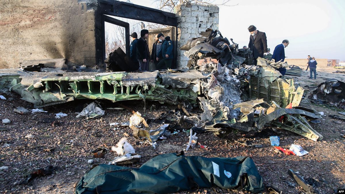 Арабское СМИ заявляет, что украинский самолет случайно сбили иранцы